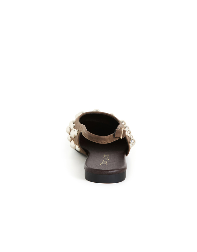 City Chic - WIDE FIT Lyla Rivet Ballet Flat