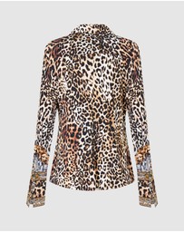 Camilla - Fitted Jersey Shirt