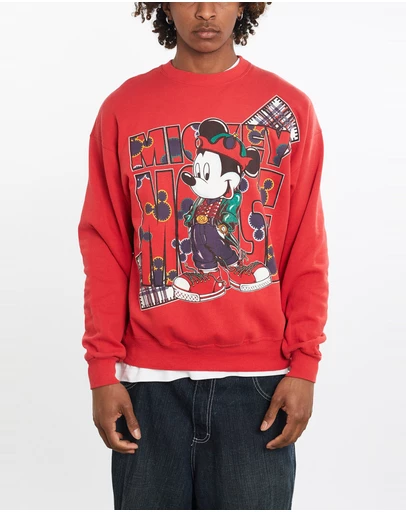 Vintage by The Real Deal - Pre Loved - Vintage 90s Disney Mickey Mouse Sweatshirt