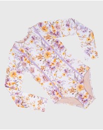 Aqua Blu Kids - Fleur Long Sleeve One Piece