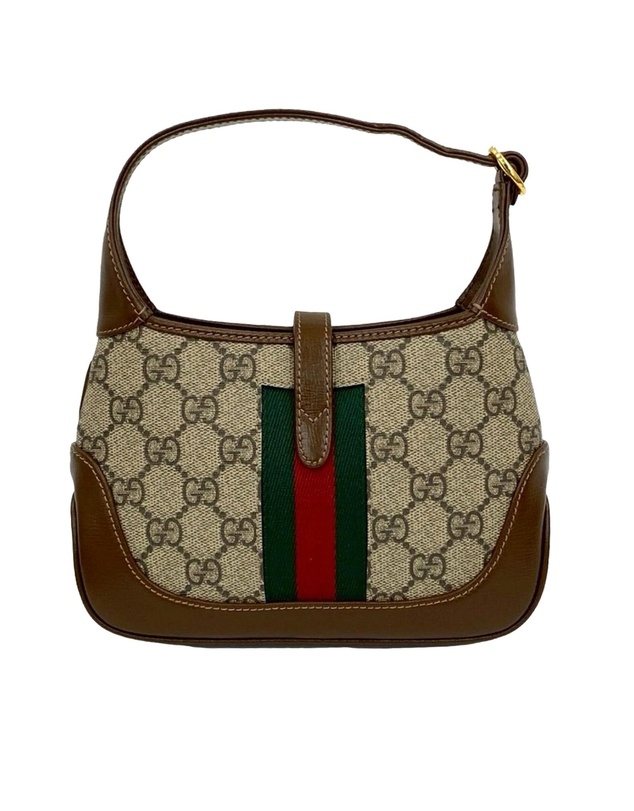 Pre-Loved by Azura Reborn - Pre-Loved Mini GG Supreme Web Jackie 1961 Crossbody