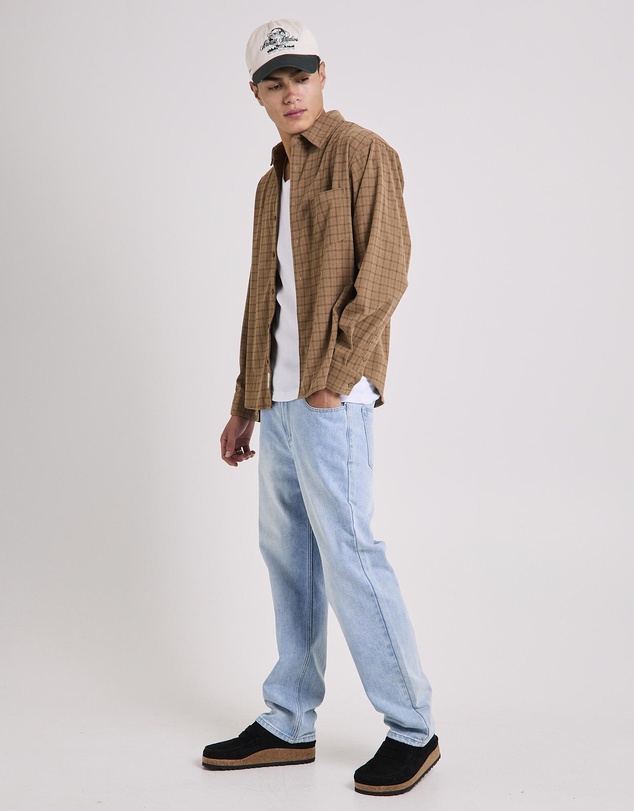 Arvust - Murphy Check Cord Long Sleeve Shirt
