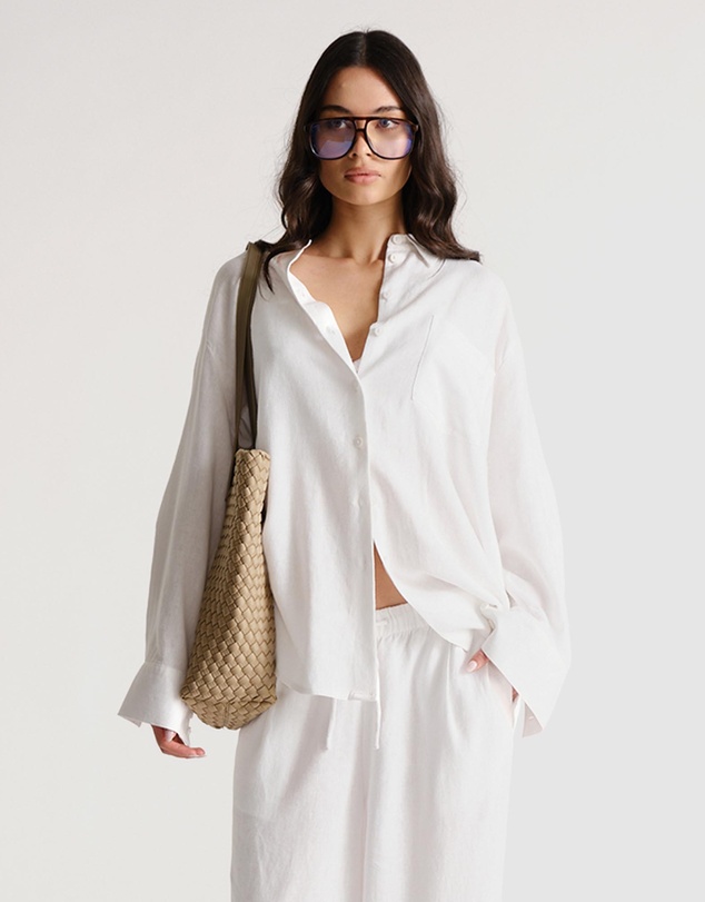 Decjuba - D-Luxe Linen Blend LS Shirt