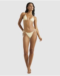 RVCA - Floral Collage Medium Tie Side Bikini Bottoms