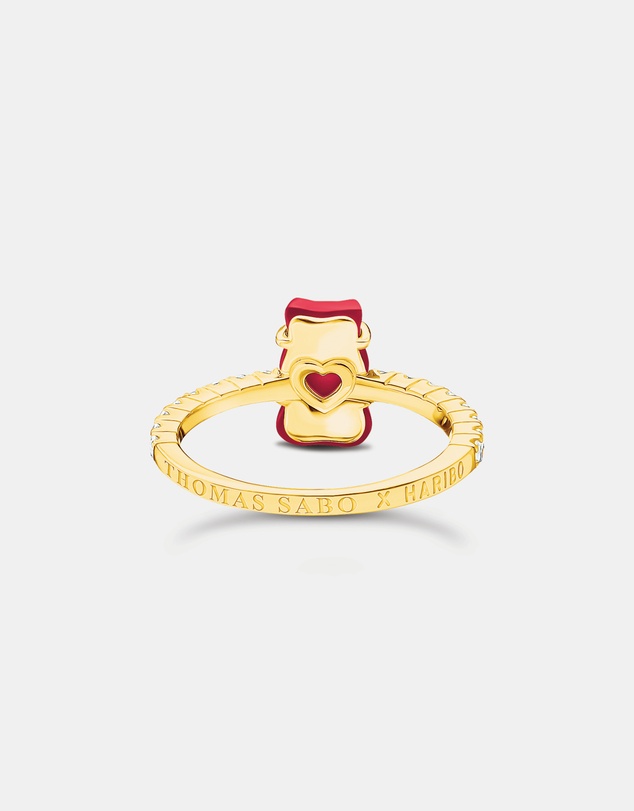 THOMAS SABO - HARIBO Strawberry Red Bear Ring
