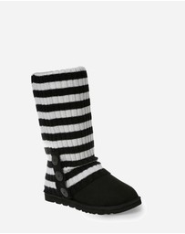 Ozwear Connection Uggs - Ugg Cardy Stretchy Knit Leg Warmers Slouch Socks