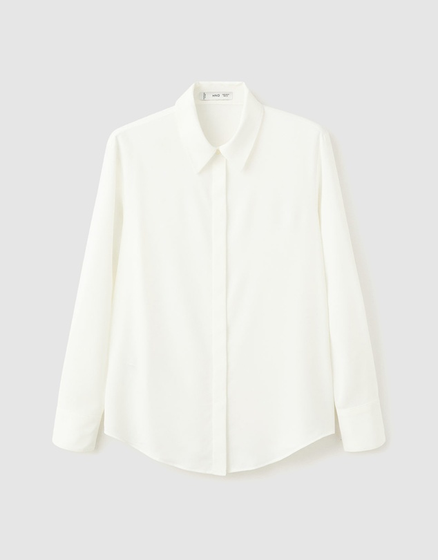 M.N.G - Fluid Long-Sleeved Blouse