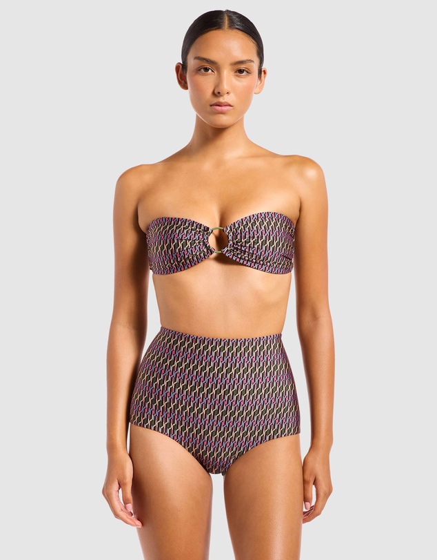JETS - Paloma High Waist Boyleg Bikini Bottom