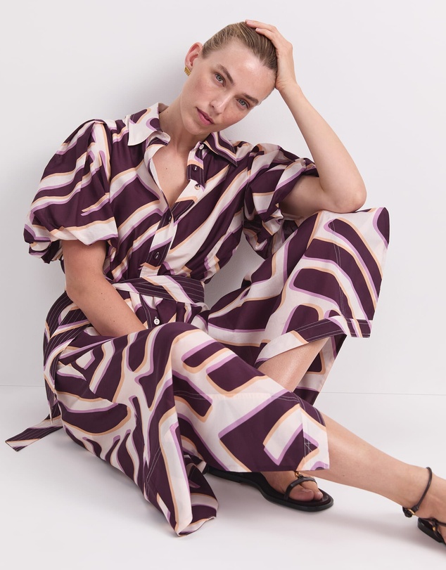 Sportscraft - Penny Print Midi Dress