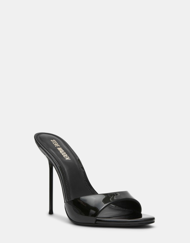 Steve Madden - Davina Black Patent Heels
