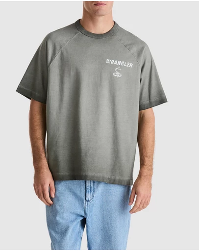 Wrangler - Tour Box Raglan Tee