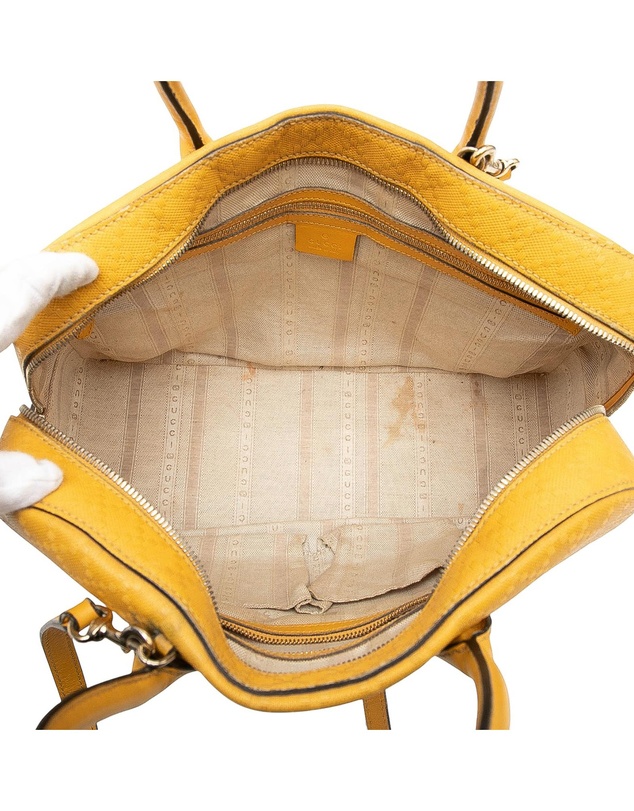 Pre-Loved by Azura Reborn - Pre-Loved Diamante Bright Leather Satchel