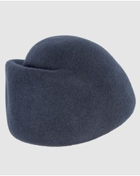 Max Alexander - Winter Navy Felt Designer Hat