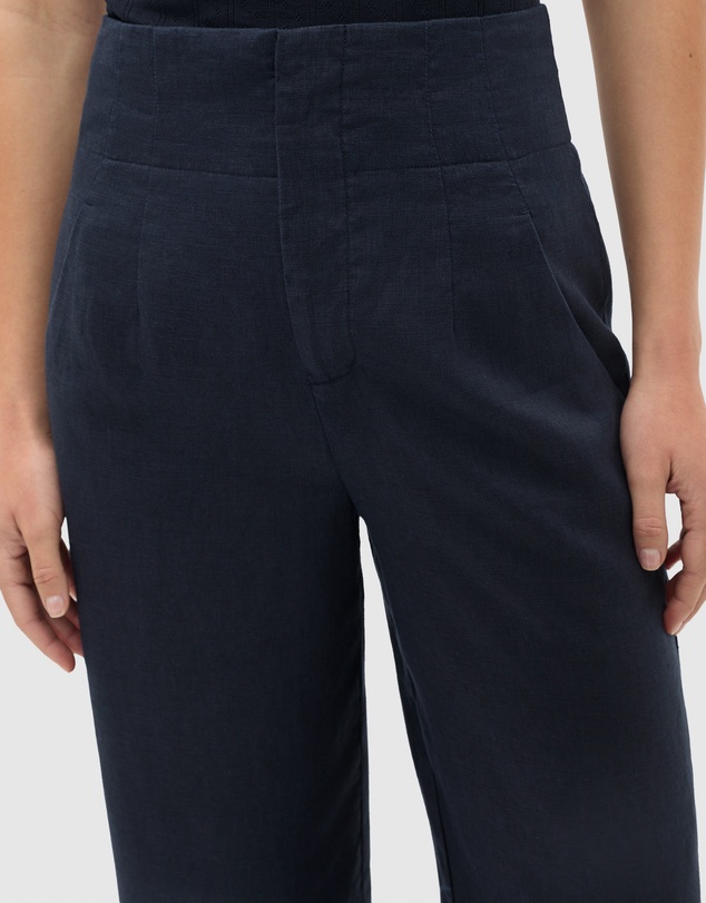 Seed Heritage - Core Linen Waisted Pant