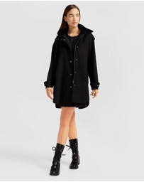 Belle & Bloom - Heavy Hearted Detachable Hooded Coat