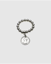 Von Treskow - Stretchy Ring with Mini Coin