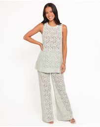 Petal & Pup - Sammy Embroidered Set - Mint Green