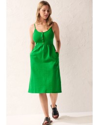 NEXT - Button Down Cotton Cami Summer Dress