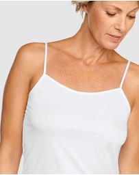 Naturana - Spaghetti Strap Underskirt Lingerie Slip Dress
