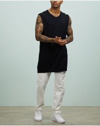 Surrounded By Ghosts - The Minium Cotton Muscle T-Shirt
