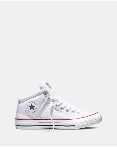 White, Red & Clematis Blue