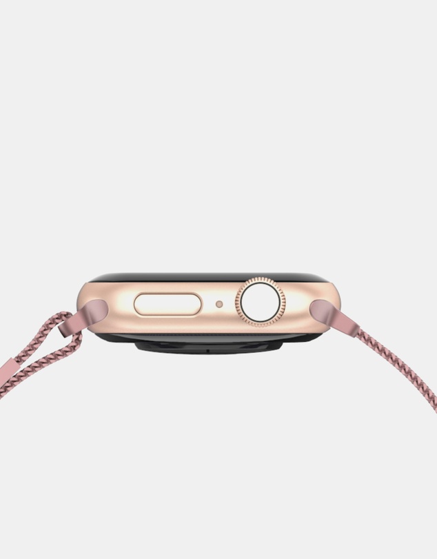 Friendie - Stainless Steel Woven Mesh Loop Band - The Melbourne - Apple Watch Compatible