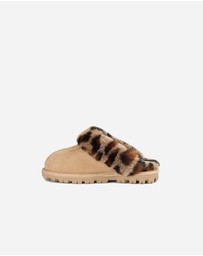Ozwear Connection Uggs - Ugg Coquette Slipper (Leopard Print)(Water Resistant)