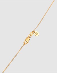 Elli Jewelry - Jewelry Set Drop Pendant Set Ear Hanger with Moonstone in 925 sterling silver gold plated