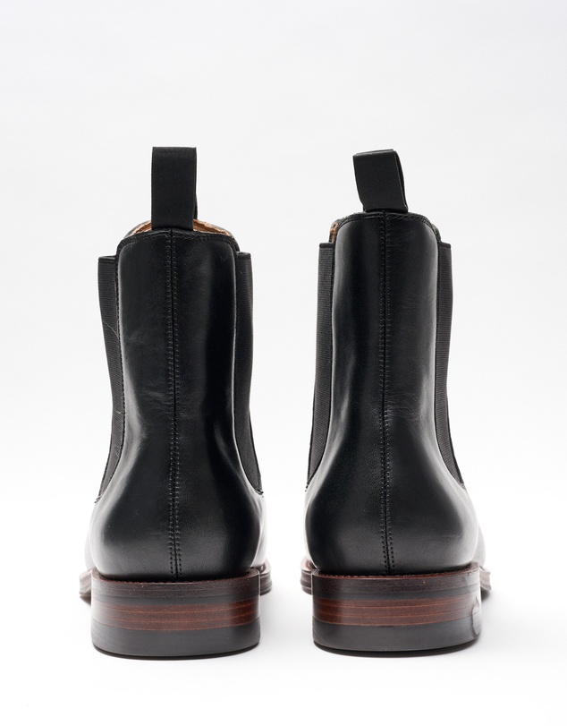 3 Wise Men - 3 Wise Men Cobain Leather Chelsea Boot