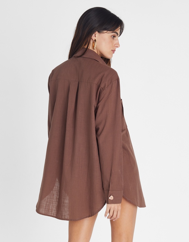Heaven Australia - Garnet Boyfriend Shirt