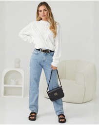 Esther & Co - Rheane Knit - White