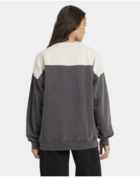 Volcom - Womens Stone Blocked Crew Neck