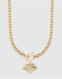GUESS - Gold-Tone Vintage Guess Necklace