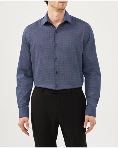 Van Heusen - Geometric Flex Shirt