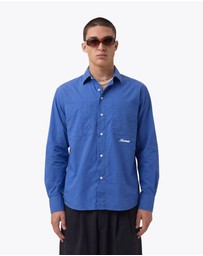 Zanerobe - Business LS Shirt Chalk Blue