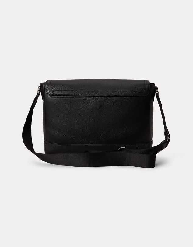 Polo Ralph Lauren - Pebbled Leather Messenger Bag