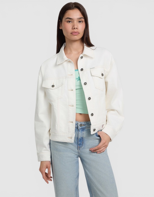 GUESS - GUESS JEANS Eco Oversize Trucker Jacket