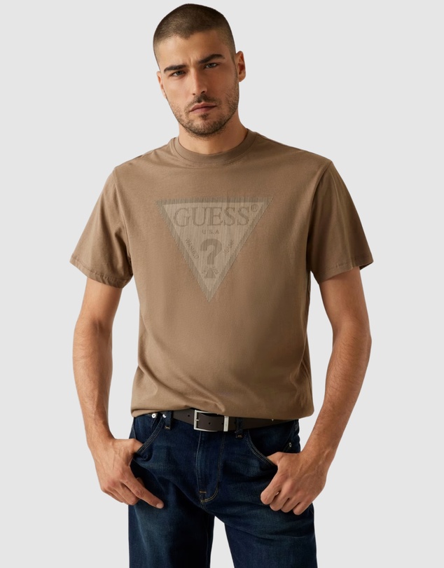 GUESS - Triangle Logo T-shirt