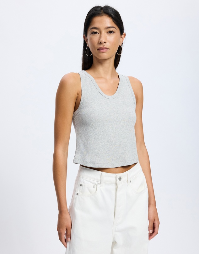 White By FTL - Wendy Rib Tank