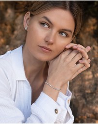 Mestige - Olivia Bracelet - Silver Plated