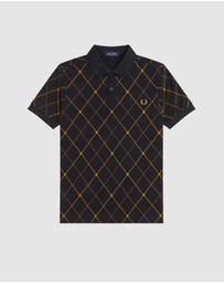 Fred Perry - Argyle Print Fred Perry Shirt