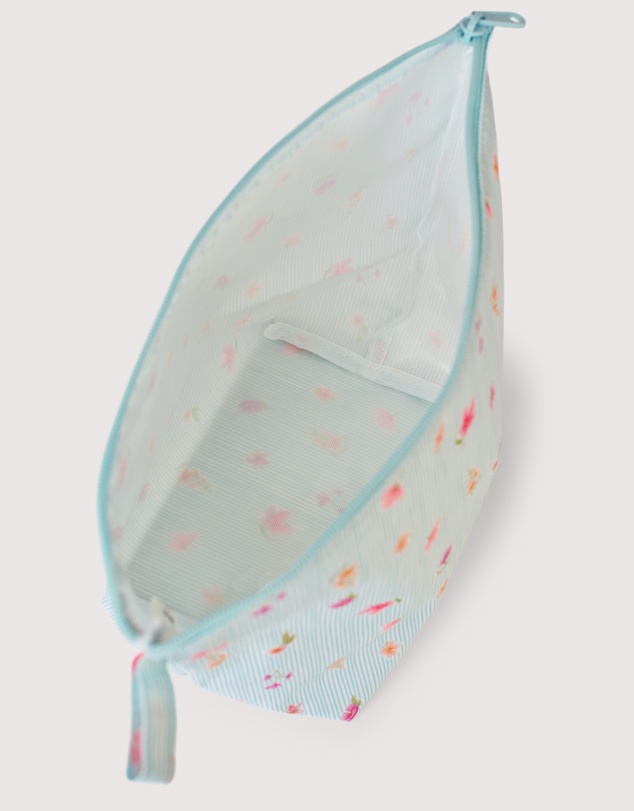 The Somewhere Co - Blue Garden Handy Pouch Trio