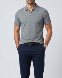 Henry Bucks - MCKINNON & CO Short Sleeve Pique Polo