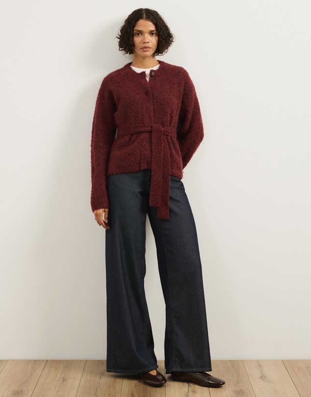 Atmos&Here - Jovie Boucle Knit Cardigan