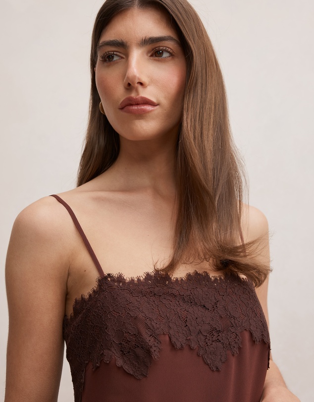 Forever New - Wisteria Lace Detail Midi Dress