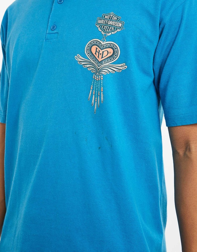 Vintage by The Real Deal - Pre Loved - 1992 Harley Davidson Henley Tee