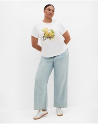 City Chic - Capria Tee