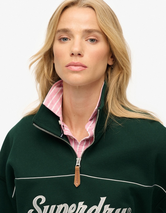 Superdry - Country Club Loose 1/4 Zip