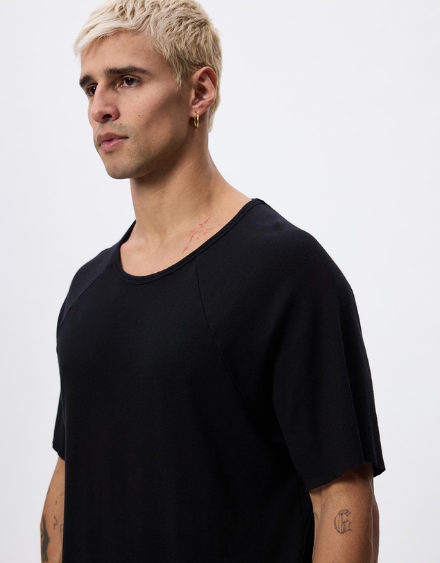 Surrounded By Ghosts - The Creedite Rib Knit Raglan T-Shirt