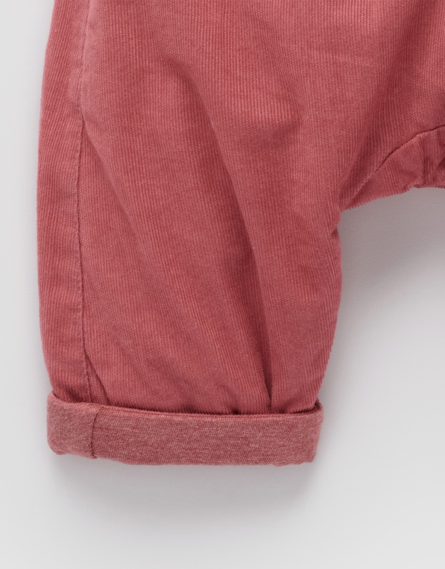 Purebaby - Lined Corduroy Pants -Kids-Babies